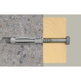 fischer Spreizdübel SX Plus 10x50 im Eimer hellgrau, 720 Stück
