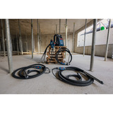 Bosch PRO GDI38-500 Betonrüttler, Verdichter schwarz/blau, 38 mm Rüttelkopf