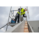 Bosch PRO GDI38-500 Betonrüttler, Verdichter schwarz/blau, 38 mm Rüttelkopf