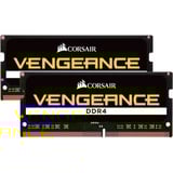 Corsair SO-DIMM 32 GB DDR4-3000 (2x 16 GB) Dual-Kit, Arbeitsspeicher schwarz, CMSX32GX4M2A3000C18, Vengeance