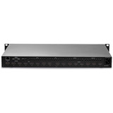 Lindy 8x8 HDMI 18G Matrix, HDMI Splitter schwarz, mit Video Wall Scaling