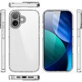 Nevox StyleShell SHOCKFlex, Handyhülle transparent, iPhone 17