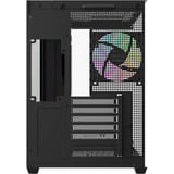 Thermaltake View 380 WS ARGB Black, Tower-Gehäuse schwarz/holz, Tempered Glass x 2, Holz-Struktur
