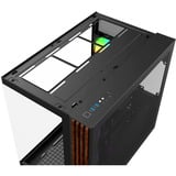 Thermaltake View 380 WS ARGB Black, Tower-Gehäuse schwarz/holz, Tempered Glass x 2, Holz-Struktur
