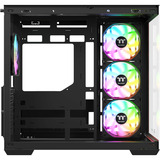 Thermaltake View 380 WS ARGB , Tower-Gehäuse schwarz/holz, Tempered Glass x 2, Holz-Struktur
