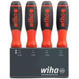 Wiha Drehmoment-Schraubendreher Set easyTorque, 13-teilig schwarz/rot, mit Werkbankständer