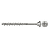 fischer Spanplattenschraube PowerFast 4,0x40 Senkkopf TX 200 Stück, mit Teilgewinde, Edelstahl A2