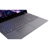 Lenovo ThinkPad P16 G2 (21FA000JGE), Notebook grau/schwarz, Intel® Core™ i9-13980HX, Intel® Arc™ Pro A30M, 64 GB DDR5, 2 TB (2 TB SSD), Windows 11 Pro