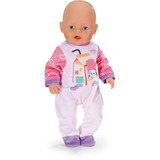 ZAPF Creation BABY born Strampler Lucky  43cm, Puppenzubehör 