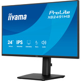 iiyama ProLite XB2491HS-B1, LED-Monitor 60.5 cm (23.8 Zoll), schwarz (matt), FullHD, IPS, HDMI, DP, ergonomischer Standfuß, 120Hz Panel