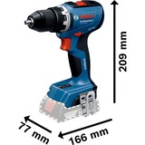 Bosch Akku-Bohrschrauber GSR 18V-65 Professional, 18Volt blau, 2x Li-Ion Akku 5,0Ah, in L-BOXX