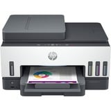 HP Smart Tank 7605, Multifunktionsdrucker grau/weiß, USB, LAN, WLAN, Bluetooth, Duplex (Druck)