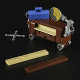 Lumibricks Tischlerei-Transporter, Konstruktionsspielzeug 