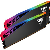 Patriot DIMM 16 GB DDR5-6000 (2x 8 GB) Dual-Kit, Arbeitsspeicher schwarz, VEUR516G6036K, VIPER Elite 5 Ultra RGB, INTEL XMP, AMD EXPO