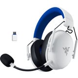 Razer BlackShark V3 X Hyperspeed for PlayStation, Gaming-Headset weiß, 2,4 GHz-Dongle, Bluetooth, USB