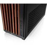 Thermaltake TR300 WS Black, Tower-Gehäuse schwarz/holz, Tempered Glass