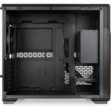 Thermaltake TR300 WS Black, Tower-Gehäuse schwarz/holz, Tempered Glass