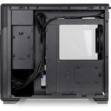 Thermaltake TR300 WS Black, Tower-Gehäuse schwarz/holz, Tempered Glass