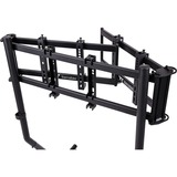 Thermaltake Triple Monitor Stand Black, für Racing Simulator Cockpit GR500, Monitorhalterung schwarz, für Monitore 32" - 55"