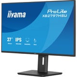 iiyama ProLite XB2797HSU-B1, LED-Monitor 68.6 cm (27 Zoll), schwarz (matt), FullHD, IPS, HDMI, DP, USB-Hub, erg. Standfuß, 120Hz Panel