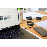 Ansmann Magnetisches 4in1 Ladekabel schwarz, USB-A / USB-C / Lightning