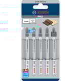 Bosch PRO Hardwood clean Stichsägeblatt T 101 BF, 100mm 5 Stück