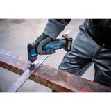 Bosch Professional Akku-Geradschleifer GWG 12V-50 S Professional solo blau/schwarz, ohne Akku und Ladegerät, in L-BOXX