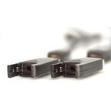 Digitus HDMI / Micro HDMI AOC Hybrid Glasfaserkabel, UHD 4K schwarz, 30 Meter, abnehmbare Stecker