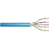 Digitus Professional Cat.6a U/UTP Verlegekabel simplex, Eca blau, 305 Meter Trommel