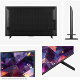Hisense 50E7S PRO Hi-QLED-Fernseher 126 cm (50 Zoll), schwarz/dunkelgrau, UltraHD/4K, Free-Sync-Premium, 144Hz Panel