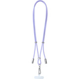 Intenso Handykette und Lade-/Datenkabel Cell Phone Charging Lanyard violett, 1,65 Meter, USB-C, PD3.0 / QC4.0, Nylon