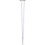 Intenso Handykette und Lade-/Datenkabel Cell Phone Charging Lanyard violett, 1,65 Meter, USB-C, PD3.0 / QC4.0, Nylon