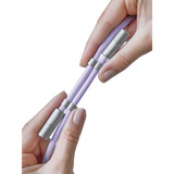 Intenso Handykette und Lade-/Datenkabel Cell Phone Charging Lanyard violett, 1,65 Meter, USB-C, PD3.0 / QC4.0, Nylon