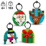 LEGO 40744 Iconic Verschiedene Christbaumanhänger, Konstruktionsspielzeug 