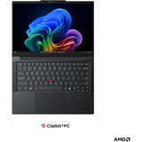 Lenovo ThinkPad T14 AMD G7 (21WV002VGE), Notebook schwarz, AMD Ryzen AI 7 PRO 450, AMD Radeon 860M, 32 GB DDR5, 1 TB (1 TB SSD), Windows 11 Pro