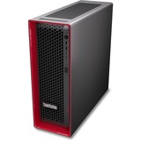 Lenovo ThinkStation P5 (30GA0099GE), PC-System schwarz/rot, Windows 11 Pro for Workstations
