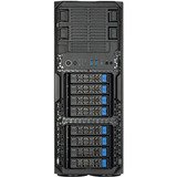 SilverStone WS380-E, Tower-Gehäuse schwarz, NAS-Gehäuse