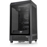 Thermaltake The Tower 200 Black, Tower-Gehäuse schwarz, Tempered Glass