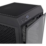 Thermaltake The Tower 200 Black, Tower-Gehäuse schwarz, Tempered Glass