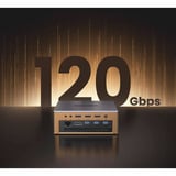 UGREEN Maxidok 17-in-1 Thunderbolt 5 Dockingstation silber