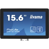iiyama ProLite OTF1616MC-B1, LED-Monitor 39.5 cm (15.6 Zoll), schwarz, für Außenanwendungen, Näherungssensor 