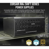 Corsair RM750x SHIFT 80 PLUS Gold Generalüberholt, PC-Netzteil schwarz, 1x 12-Pin High Power GPU, 2x PCIe, Kabel-Management, 750 Watt