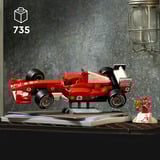 LEGO 11375 Icons Ferrari F2004 und Michael Schumacher, Konstruktionsspielzeug 