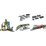 LEGO City Bahnhof-Komplett-Set Bundle, Konstruktionsspielzeug 