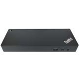 Lenovo Thunderbolt 3 Dock Gen 2 Generalüberholt, Dockingstation schwarz, HDMI, DisplayPort, USB, Thunderbolt 3
