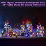 Lumibricks Cyberpunk Neoncity Cyber Couture Galleria, Konstruktionsspielzeug 