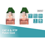 Digitus Patchkabel CAT 6 S/FTP 5m grün, 5 Meter