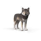 Schleich Wild Life Amerikanischer Wolf, Spielfigur 