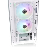 Thermaltake Versa H16 TG ARGB Snow White, Tower-Gehäuse weiß, Tempered Glass