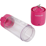 nutribullet Portable Standmixer NBP003BP pink, akkubetrieben, 0,475 Liter